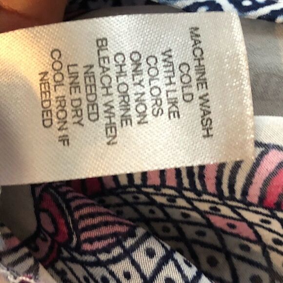 Charming M BOHO White Lightweight Lace up Fish Pattern Swim Cover-Up - Picture 8 of 8